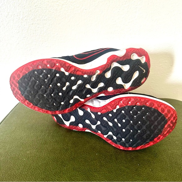 Nike Renew Ride 3 Black University Red Sneakers - Picture 6 of 7